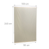 douche rolgordijn beige 100x 240